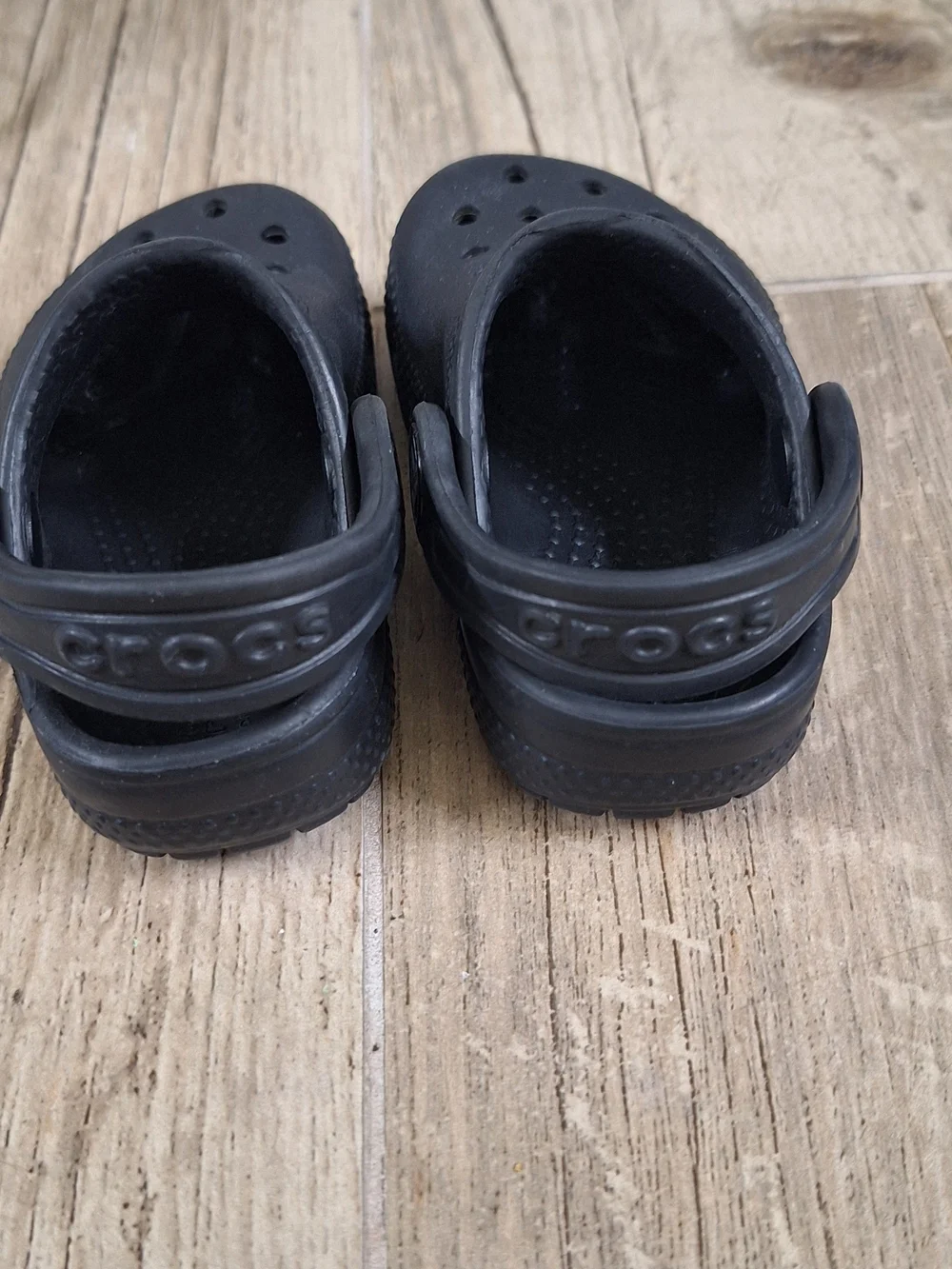 Classic Black Crocs Toddler Clogs | Kids Slip On Comfort Shoes Multiple Size